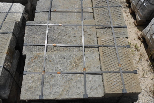 Recuperando Brick and Stone Pavimentazioni esterne in pietra arenaria antiche - 1