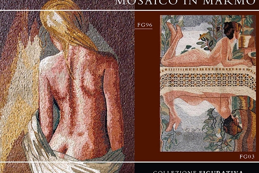 Gaiardoni Piergiorgio mosaici in marmo - 1
