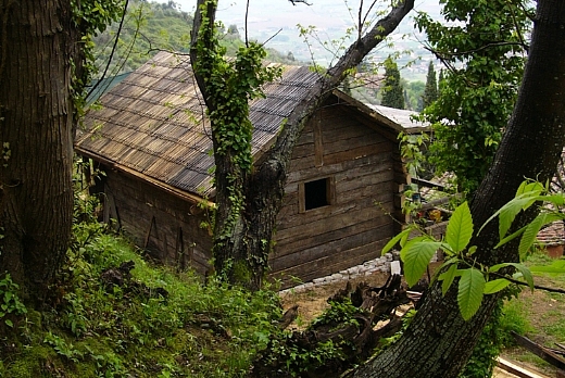 Legno Antico CHALET IN ROVERE  PROVENIENTE SVIZZERA - 2