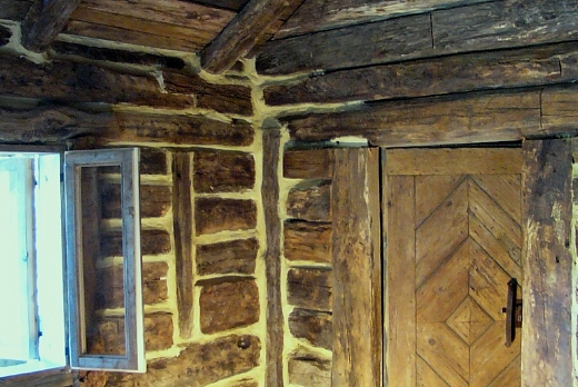 Legno Antico CHALET IN ROVERE  PROVENIENTE SVIZZERA - 4
