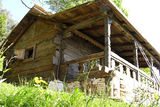 Legno Antico CHALET IN ROVERE  PROVENIENTE SVIZZERA - 6