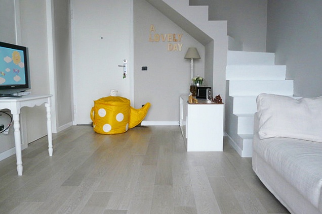 PARQUET / PAVIMENTI IN LEGNO (bianco-sbiancato) - 1