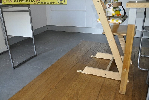 Montagna Parquet Plancia Prefinita 2 strati Rovere Tinto Cortina - 3