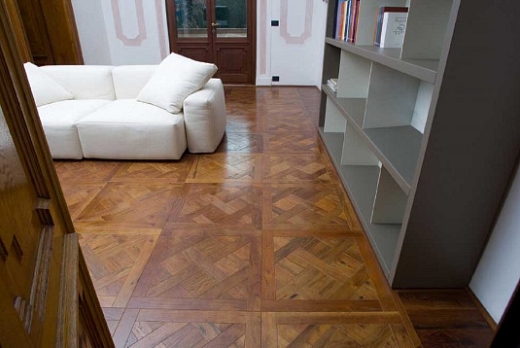 ANTICO CADORE SRL pavimenti a quadrotti Versailles in Rovere antico - 3