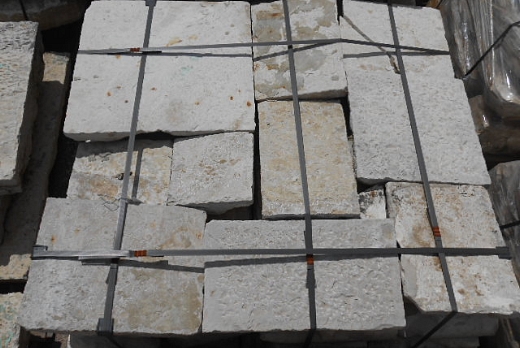Recuperando Brick and Stone Pavimentazioni in pietra bianca antiche - 2