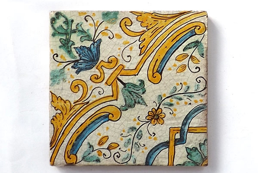 Ghenos Mattonella in maiolica - 1