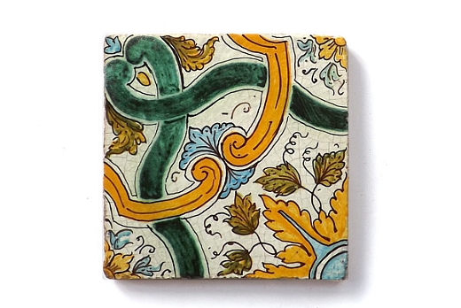 Ghenos Mattonella in maiolica - 1
