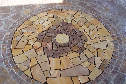 Picaprede di Darkin Maffi Disegni in spaccatello di mosaico - 1