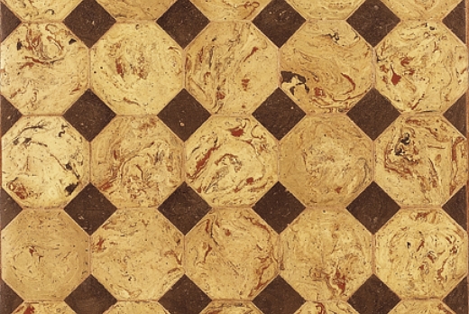 Fornace Polirone, esempio di pavimento disegnato