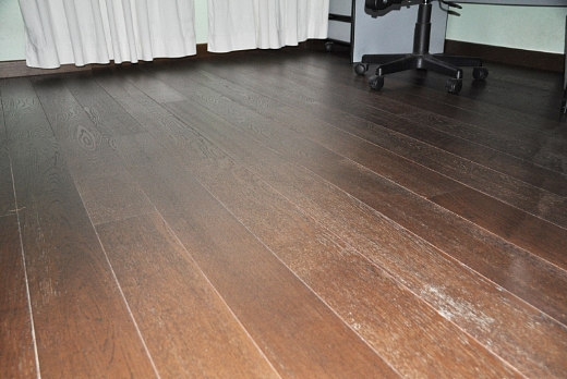 Montagna Parquet Plancia Prefinita 2 strati Rovere Tinto Castagno - 1