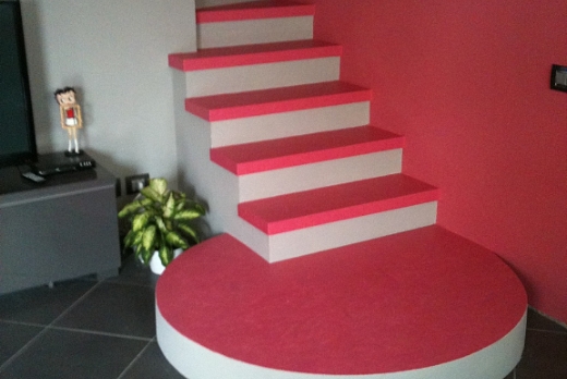 LEGNO IN PARQUET DA VIVERE RIVESTIMENTO SCALA - 1