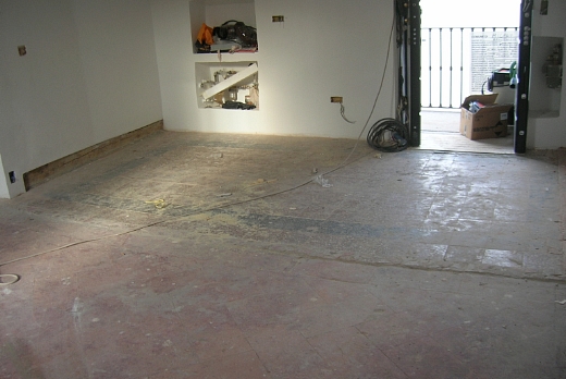 Tartuca Service di Flavio Caminada casa di ringhiera a Milano Cotto antico e Marmette - 4