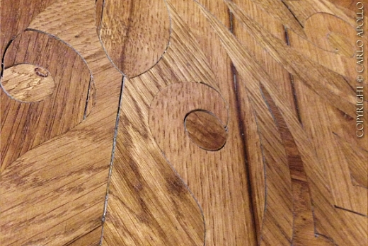 A P I - Antichi Pavimenti Italiani Pavimento intarsiato a Quadrotti - Modello GERLI - 4