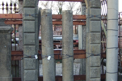 Recuperando Brick and Stone Portali in pietra antichi rotondi - 7