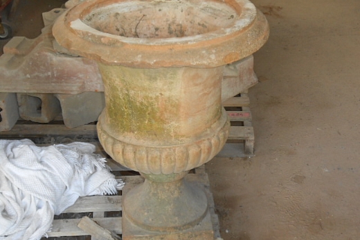 Recuperando Brick and Stone Vasi sopracolonna in cotto antichi - 1