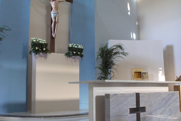 Parrocchia di Maria SS.del Carmine, Secondigliano, nuovo progetto, inaugurazione.