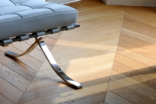 Particolare posa a spina di pesce