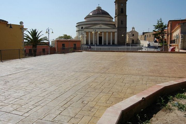 calcestruzzo stampato