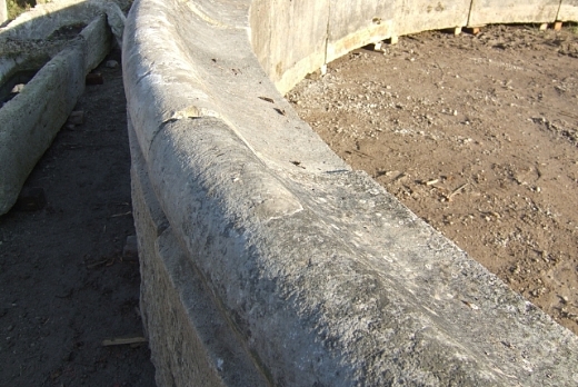 Recuperando Brick and Stone Fontana in pietra da centro giardino - 5