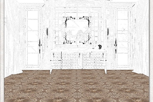 A P I - Antichi Pavimenti Italiani Pavimento in legno antico - Modello POLIDORO - 7