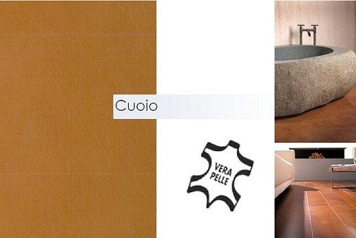 Emotion 307 Cuoio
Doga 915 x 305 mm.
Spessore 10,50 mm. ca.
Classe 23\31
Superficie in vera pelle 100% rigenerata