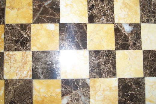 SOLS - Interni di Prestigio Pavimentazione a scacchiera in marmo - 1