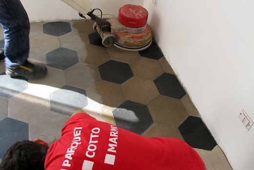 Floor Treatment pavimento in cementine liberty - recupero - 8