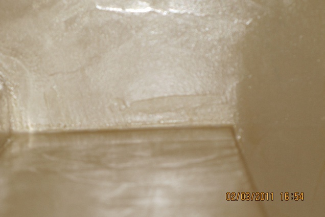 Spatolato in resina epossidica all