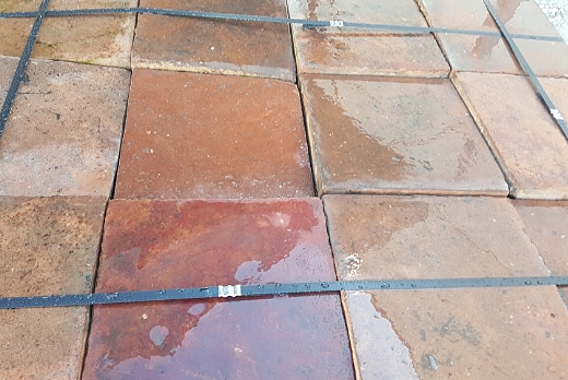 Antiche Demolizioni Pavimento di Recupero in Cotto Quadrato - 4