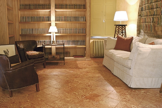 Fornace Polirone, esempio di pavimento Variegato - Medone Lombrado