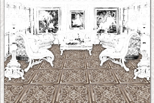 A P I - Antichi Pavimenti Italiani Pavimento artistico a Quadrotti - Modello BORGO - 8