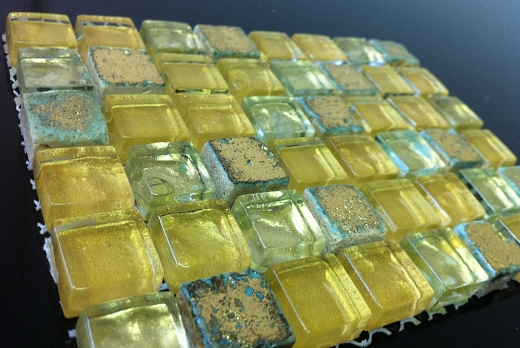 Ceramiche Sassuolo SM di Sacchi Marco Mosaico smaltato oro 1,5x1,5 € 150,00 Mq - 1