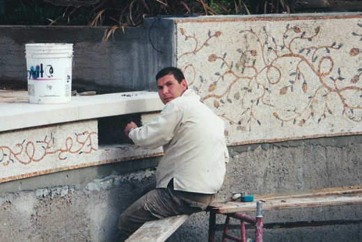 La Bottega delle Arti Antiche Mosaico artistico marmi, smalti veneziani e ori - 5