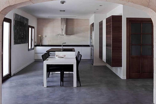 Pavimento Moderno Pavimenti in cemento spatolato per interni - 3