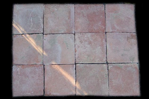 Recuperando Brick and Stone Pavimento in cotto quadrato antico - 3