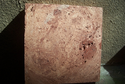 Pavimenti in cotto variegato lombardo realizzati con mattoni di recupero.