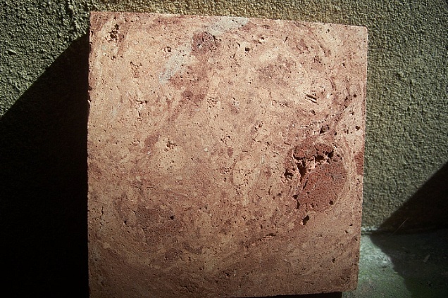 Pavimenti in cotto variegato lombardo realizzati con mattoni di recupero.