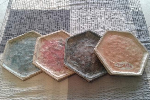 Antiche Demolizioni Piattini in Gres - 1