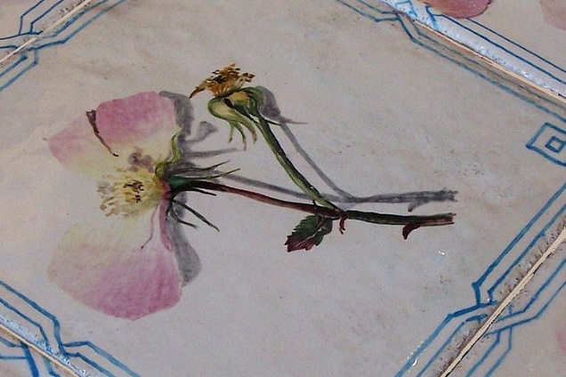 pavimenti in maiolica dipinta a mano