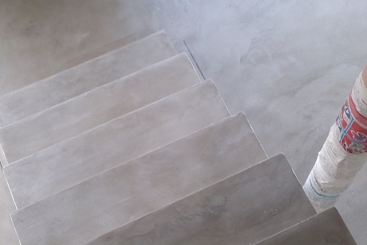 PCM  CEMENTO NATURALE SPATOLATO A MANO - 3