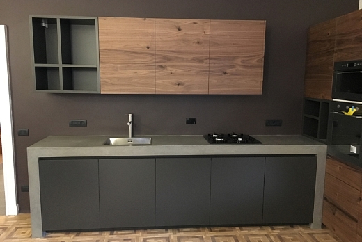 PCM  CEMENTO NATURALE SPATOLATO A MANO - 5