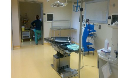 pavimentazione tecnica in pvc per sala opera