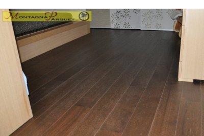 Plancia Prefinita 2 strati Rovere Tinto Castagno