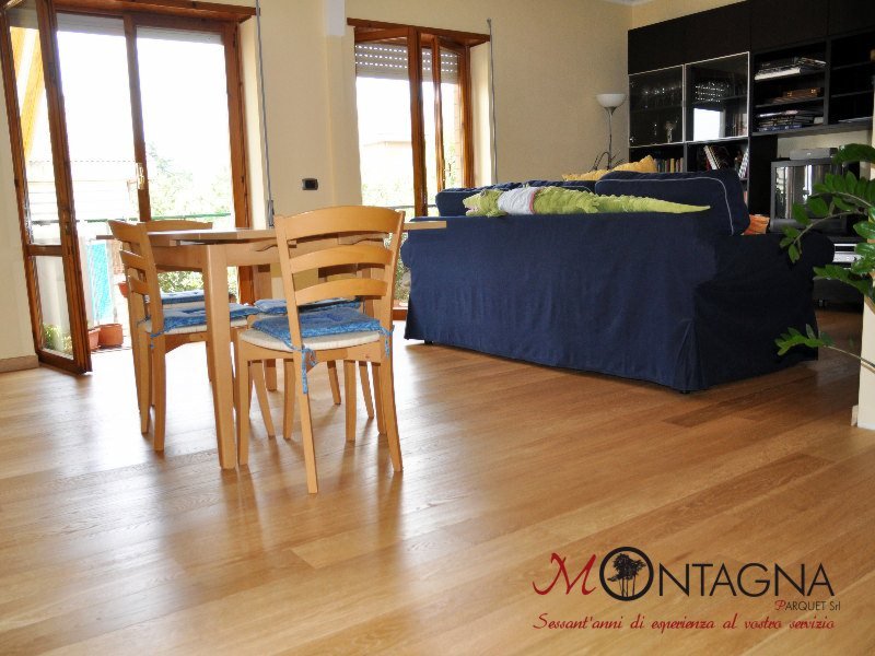 Plancia Rovere Naturale Opaca — Montagna Parquet