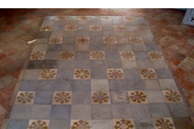 cotto smaltato decorato 20x20
