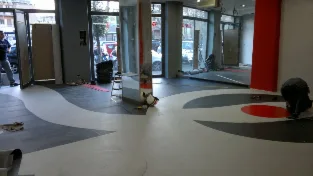 pavimentazione tecnica in pvc per sala opera — immagine 2 di 8