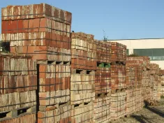Pavimento in cotto quadrato antico — immagine 4 di 7