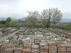 Pavimento in cotto quadrato antico — immagine 7 di 7