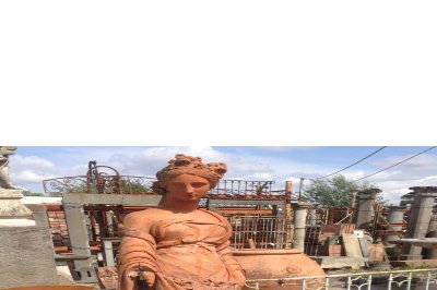 Statua cotto 1700'
