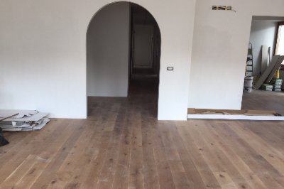 Plancia rustica in rovere certificata CE